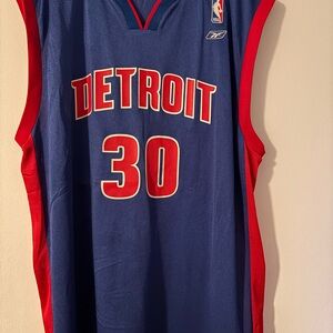 Reebok Blue and Red Sports Jersey